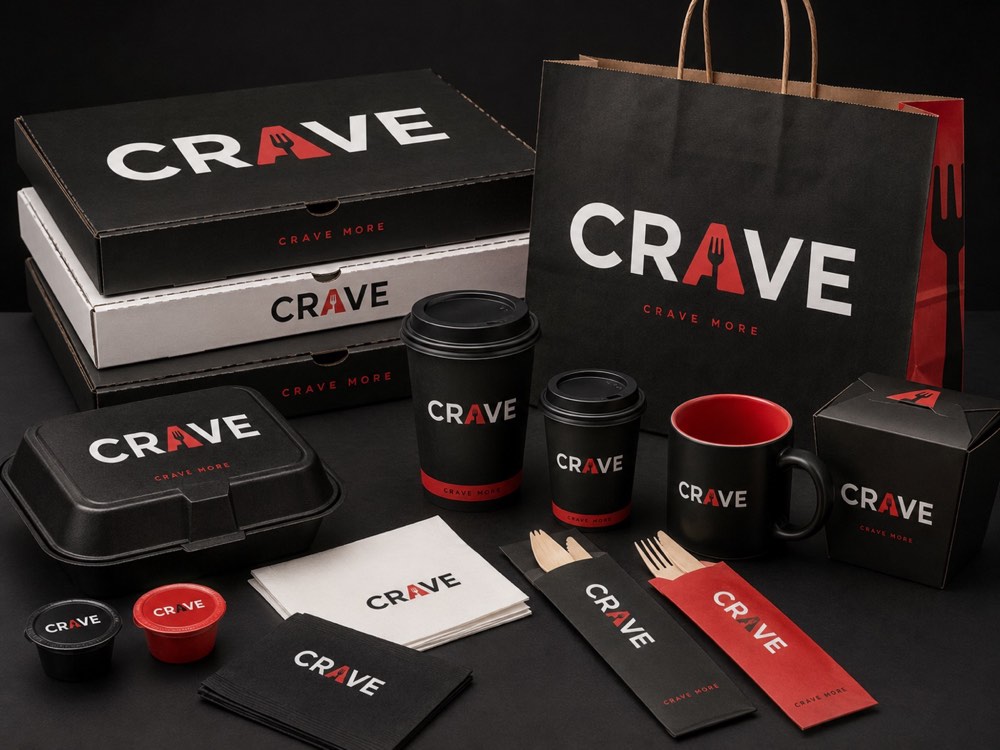 CRAVE packaging range